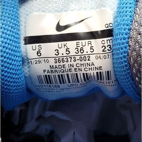 Nike‎ Air Max Refresh+ 4 Cool Grey mens Size 6 Running Training Shoes - Picture 8 of 8